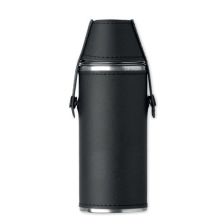 Gourde personnalisée avec gobelets Cocoon 230 ml 