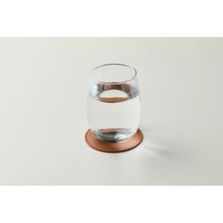 Sous-verre personnalisé en PU Posa 