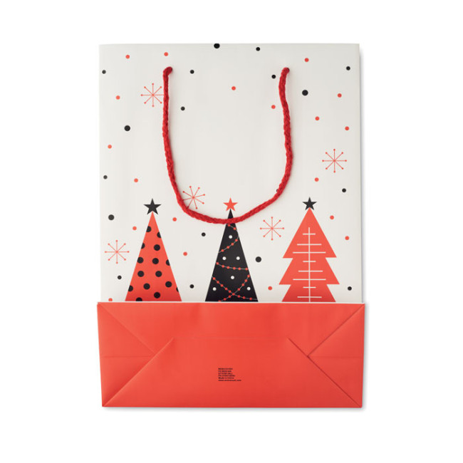 Sac cadeau de Noël personnalisé Bossa Large 