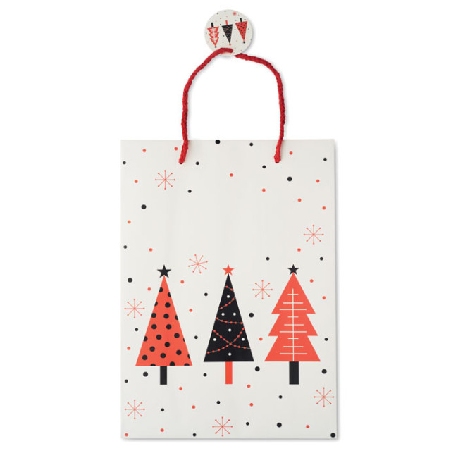 Sac cadeau de Noël personnalisé Bossa Large 
