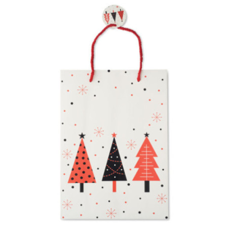 Sac cadeau de Noël personnalisé Bossa Large 