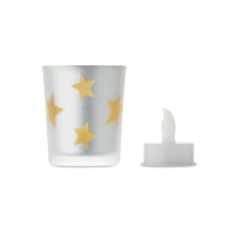 Bougie LED de Noël personnalisable Landle 
