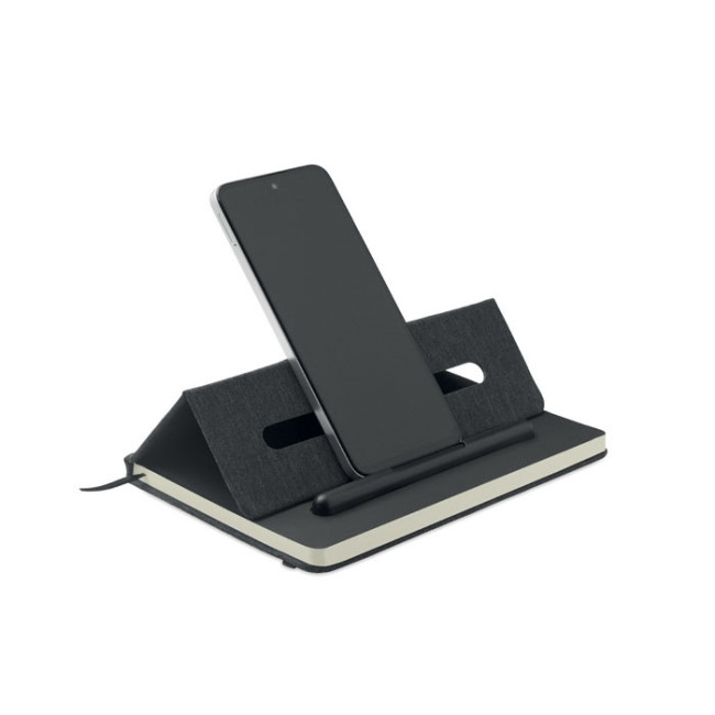 Carnet personnalisé A5 et support téléphone Rinbook 