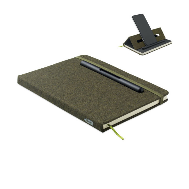 Carnet personnalisé A5 et support téléphone Rinbook 