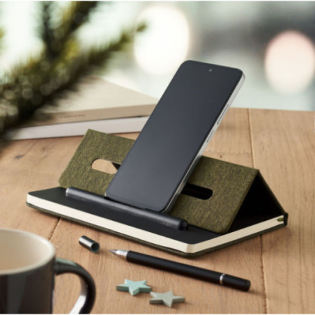 Carnet personnalisé A5 et support téléphone Rinbook 