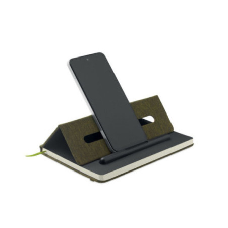 Carnet personnalisé A5 et support téléphone Rinbook 