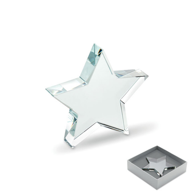 Trophée étoile en verre Starward 