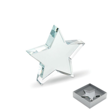 Trophée étoile en verre Starward 