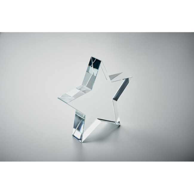 Trophée étoile en verre Starward 