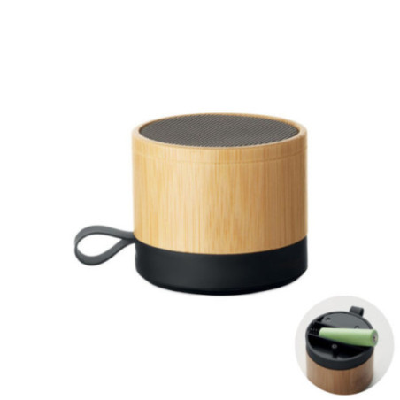 Enceinte Bluetooth personnalisée Recar Bamboo 