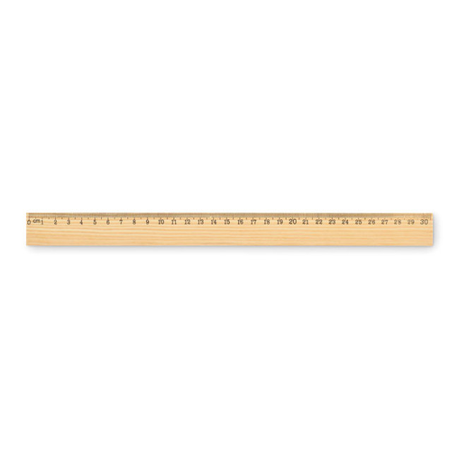 Règle personnalisable en bois RULER30 