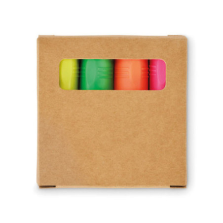 Boîte de 4 surligneurs High4 