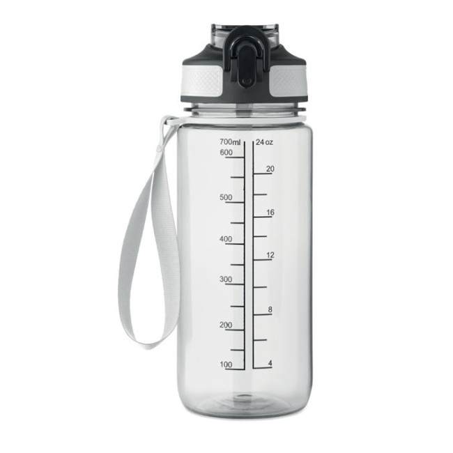 Gourde de sport graduée en RPET Enkel 700 ml 