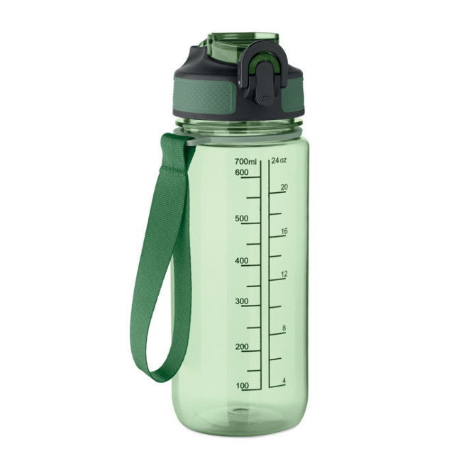 Gourde de sport graduée en RPET Enkel 700 ml 