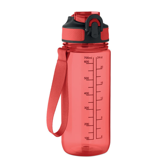 Gourde de sport graduée en RPET Enkel 700 ml 