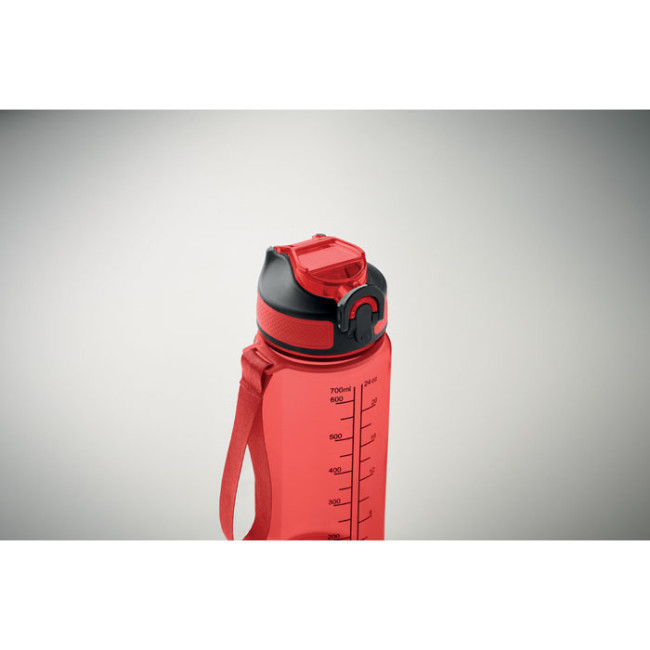 Gourde de sport graduée en RPET Enkel 700 ml 