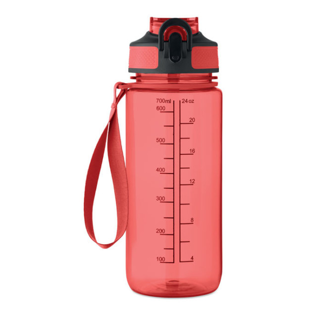 Gourde de sport graduée en RPET Enkel 700 ml 