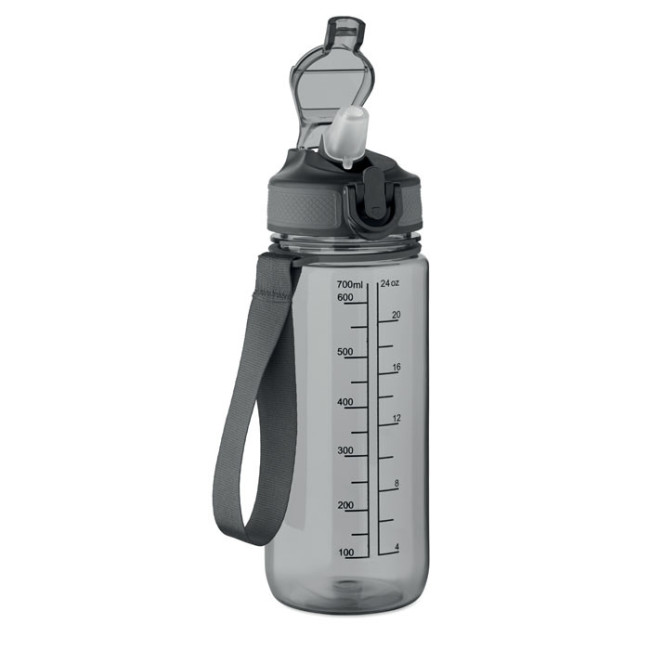 Gourde de sport graduée en RPET Enkel 700 ml 