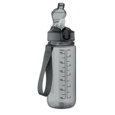 Gourde de sport graduée en RPET Enkel 700 ml 