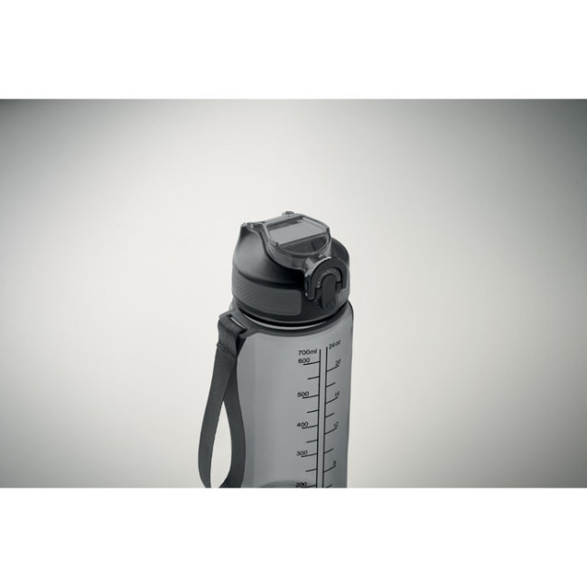 Gourde de sport graduée en RPET Enkel 700 ml 