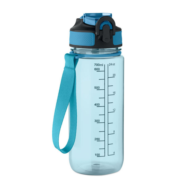 Gourde de sport graduée en RPET Enkel 700 ml 