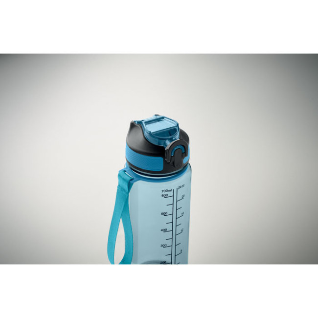 Gourde de sport graduée en RPET Enkel 700 ml 