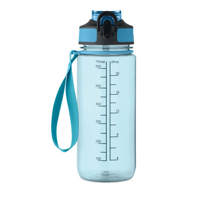 Gourde de sport graduée en RPET Enkel 700 ml 