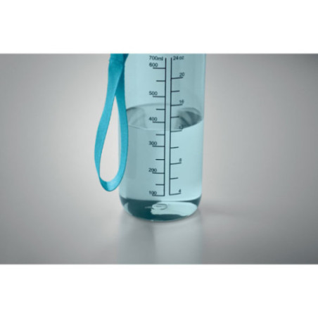 Gourde de sport graduée en RPET Enkel 700 ml 