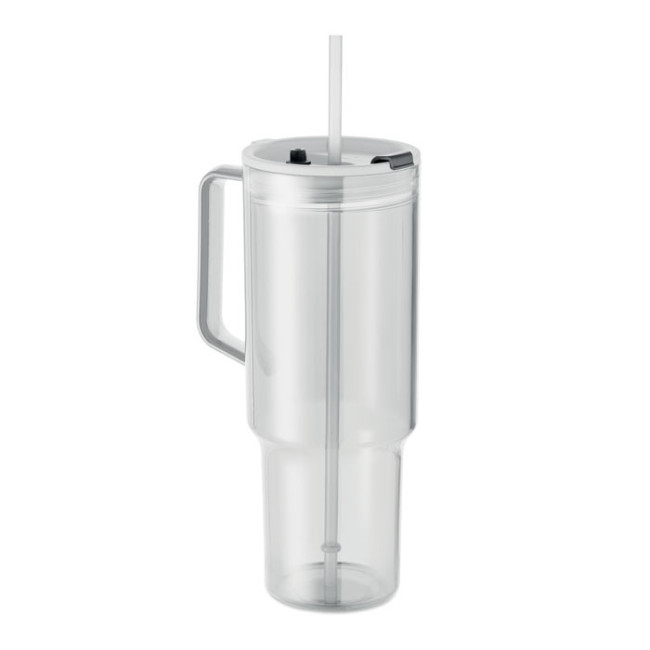 Mug géant avec paille personnalisable Mugora 1,2L 
