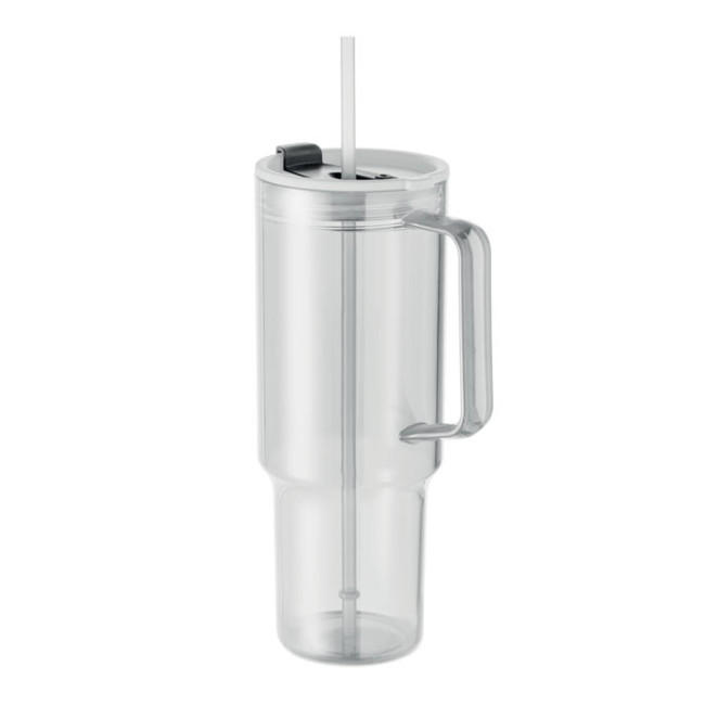 Mug géant avec paille personnalisable Mugora 1,2L 