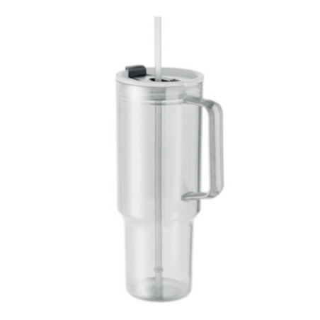 Mug géant avec paille personnalisable Mugora 1,2L 