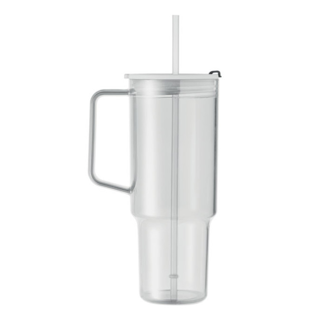 Mug géant avec paille personnalisable Mugora 1,2L 