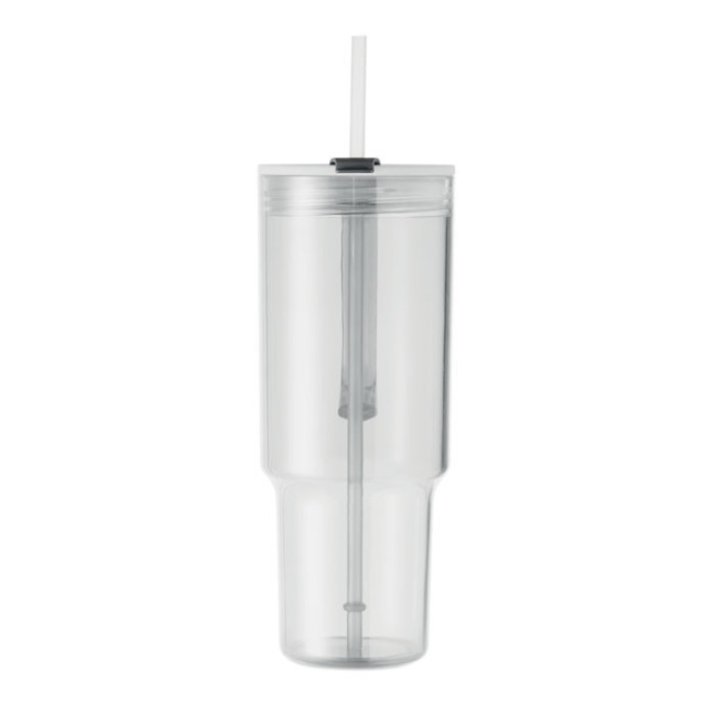 Mug géant avec paille personnalisable Mugora 1,2L 