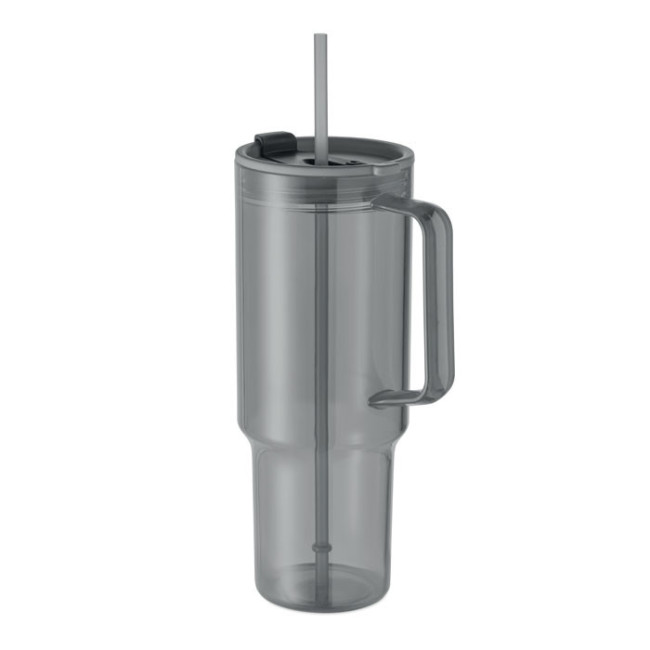 Mug géant avec paille personnalisable Mugora 1,2L 