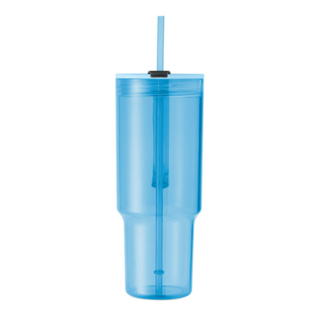 Mug géant avec paille personnalisable Mugora 1,2L 