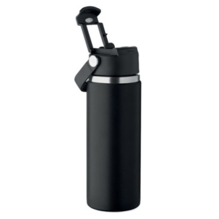 Gourde isotherme en inox recyclé Suma Grip 500 ml 