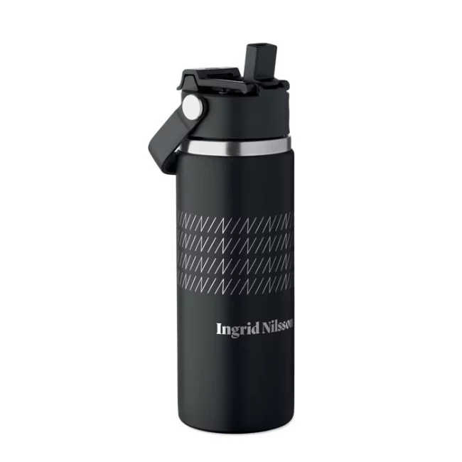 Gourde isotherme en inox recyclé Suma Grip 500 ml 