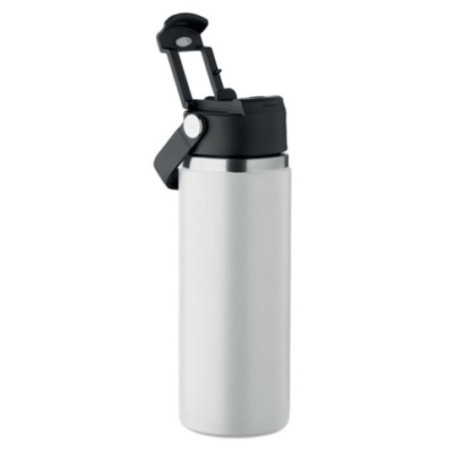 Gourde isotherme en inox recyclé Suma Grip 500 ml 