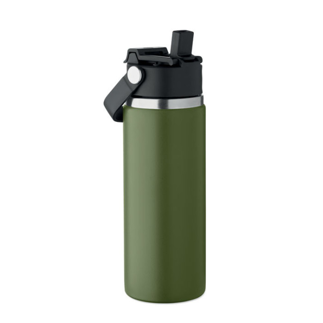 Gourde isotherme en inox recyclé Suma Grip 500 ml 