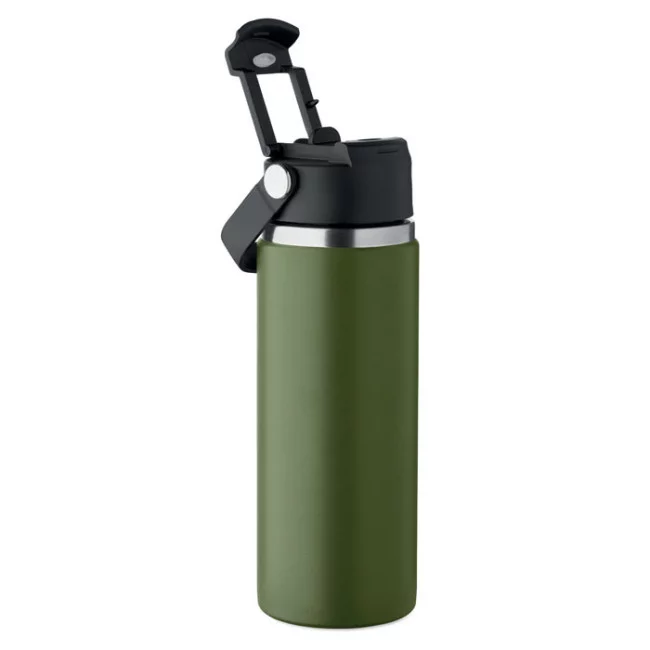 Gourde isotherme en inox recyclé Suma Grip 500 ml 