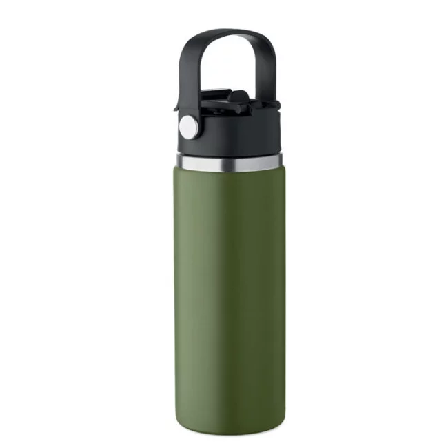 Gourde isotherme en inox recyclé Suma Grip 500 ml 