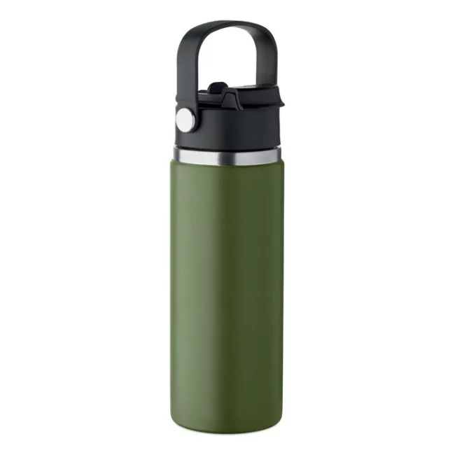 Gourde isotherme en inox recyclé Suma Grip 500 ml 