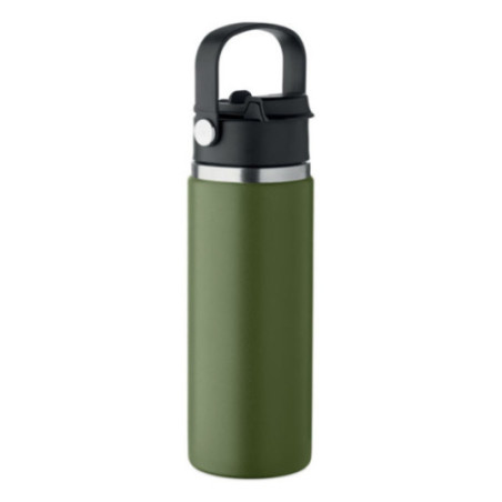 Gourde isotherme en inox recyclé Suma Grip 500 ml 