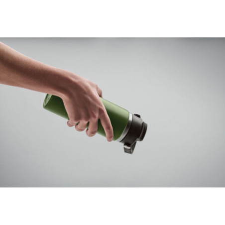 Gourde isotherme en inox recyclé Suma Grip 500 ml 