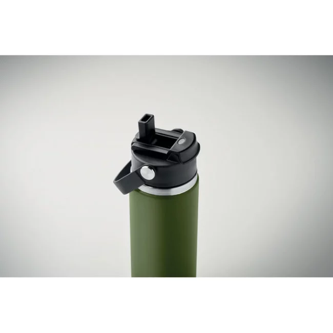 Gourde isotherme en inox recyclé Suma Grip 500 ml 