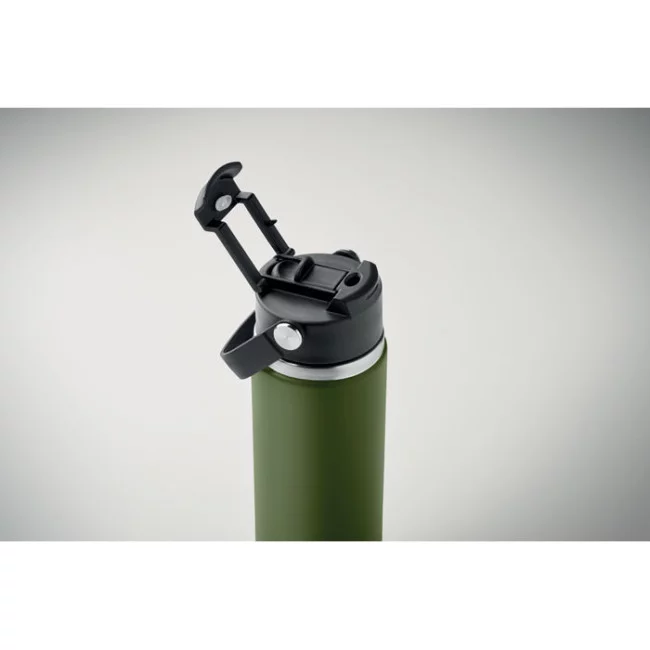 Gourde isotherme en inox recyclé Suma Grip 500 ml 