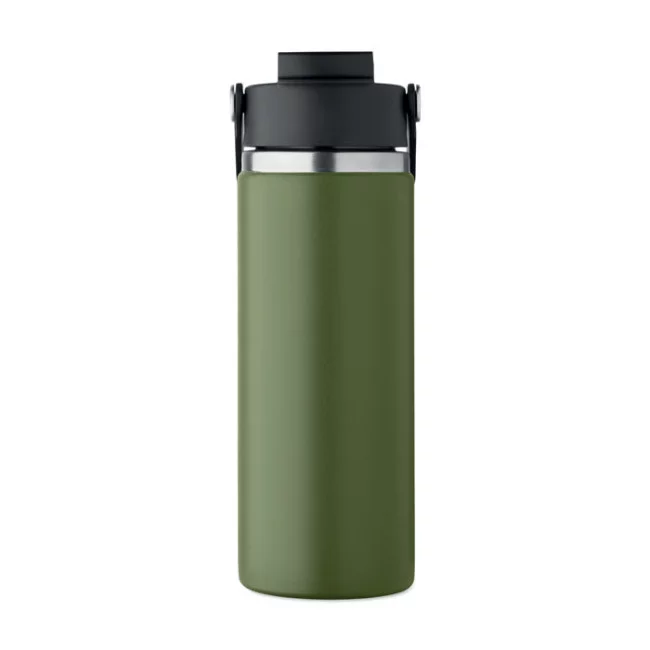 Gourde isotherme en inox recyclé Suma Grip 500 ml 