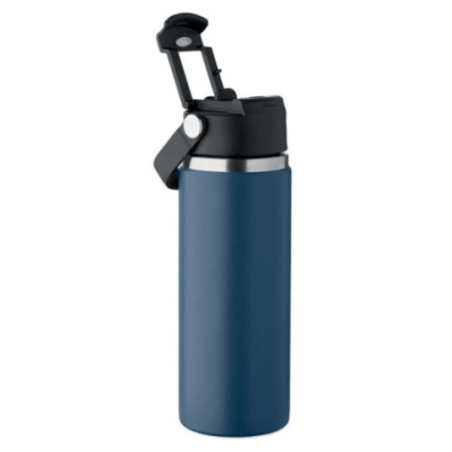 Gourde isotherme en inox recyclé Suma Grip 500 ml 