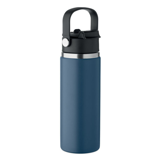 Gourde isotherme en inox recyclé Suma Grip 500 ml 