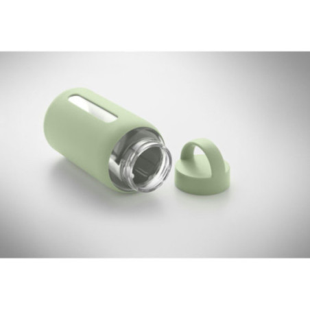 Gourde en verre borosilicate Boris 600 ml 